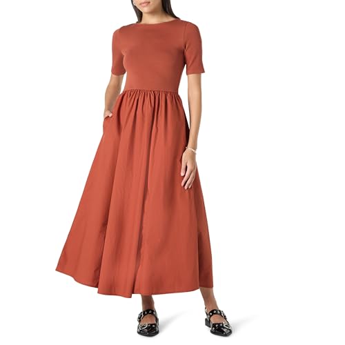 Amazon.com: The Drop Women's Barrett Short Sleeve Mixed Media